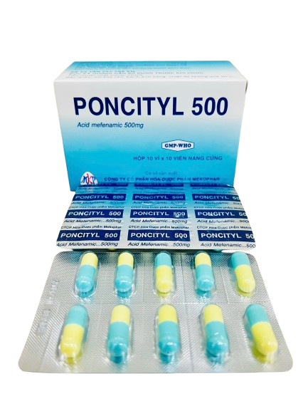 Poncityl 500 mekophar (h/100v)